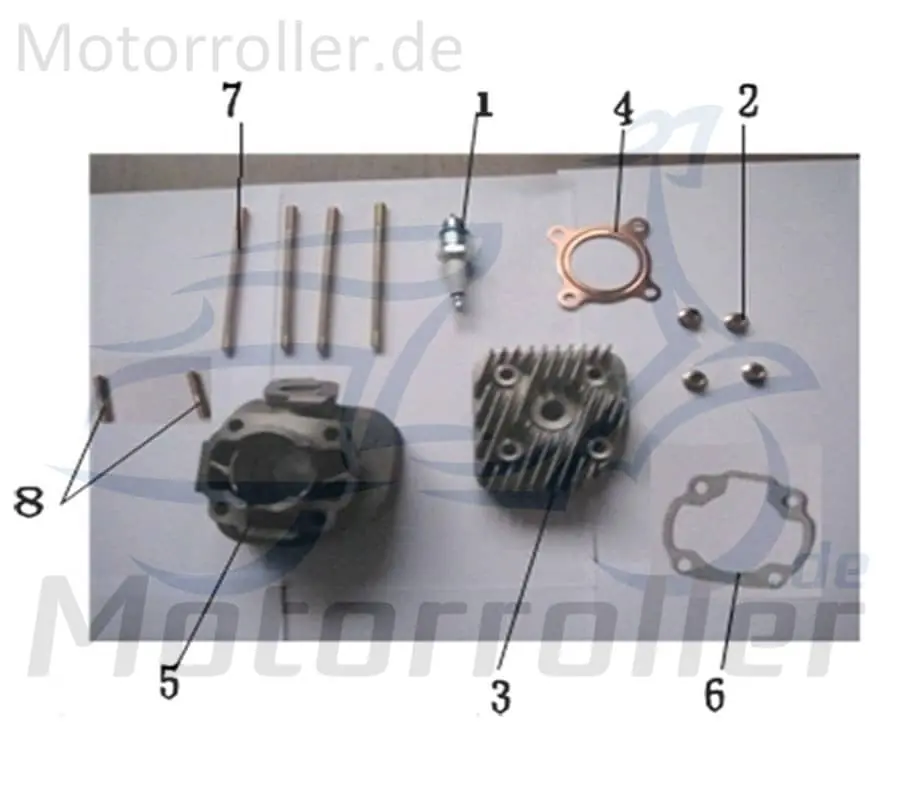 Nur Heute Zylinderstehbolzen Kreidler Florett 2.0 2.1 50 RS Gewindestange 741134 Gewindebolzen Stiftschraube Gewindestab Galactica 3.0 LC