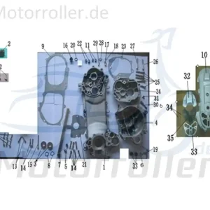 Billig Seegering 17mm Kreidler Florett 2.0 50 Klemmring 741188 Seegerring Nutring Sicherungsclip 50ccm-2Takt Scooter Florett 2.1 RS 50
