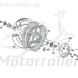 Jetzt Kaufen Kreidler Florett 2.0 2.1 RS 50 Felgendekor orange 741271 Aufkleber Sticker Dekor Felgen Räder
