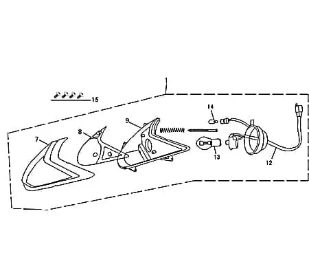 Letzte Chance Kreidler MONZA 50 Race Urban Scheinwerfer 50ccm 4Takt 33100-KY7-9000 Frontscheinwerfer Hauptscheinwerfer Front-Scheinwerfer Vorderlicht