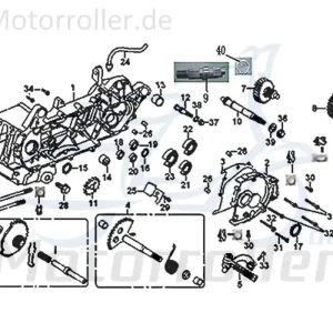 Direkt Vom Hersteller Jonway Insignio 250 DD Schraube M6x28mm 250ccm 4Takt 703803 Bundschraube Maschinenschraube Flanschschraube Flansch-Schraube Scooter