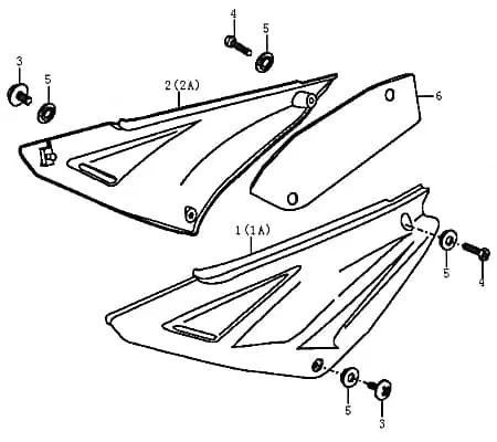 Geprüft Hitzeschutz 89047 für 125ccm 4Takt