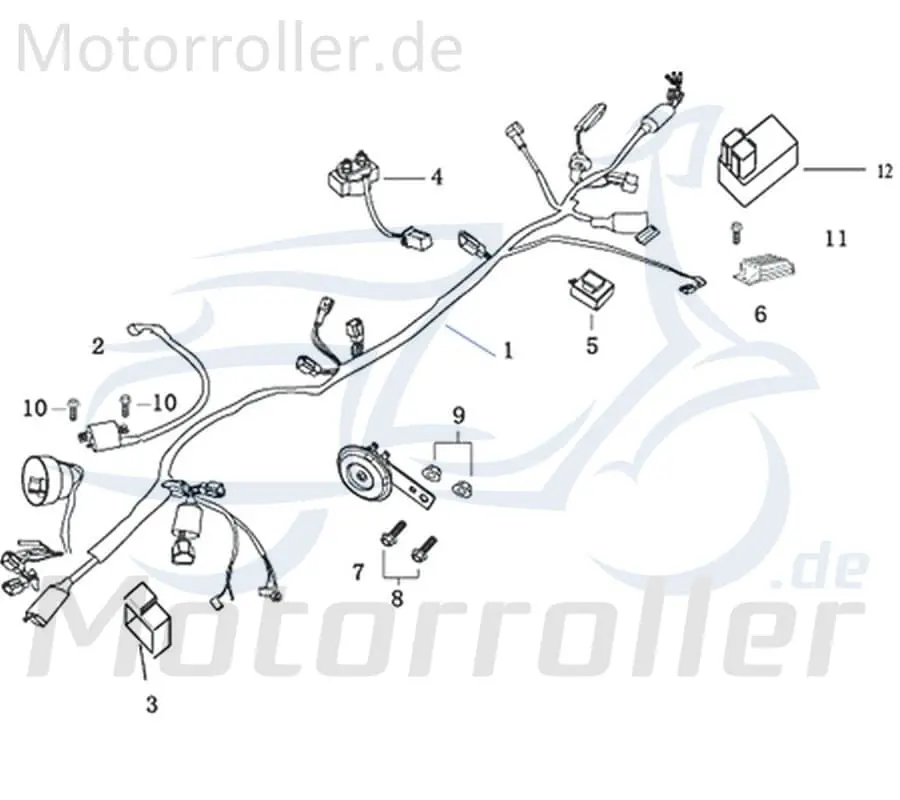 Kracherpreis Service & Diagnose CDI Einheit Scooter Roller 50ccm 733477 50ccm-2Takt Moped Ersatzteil Inpektion Direktimport