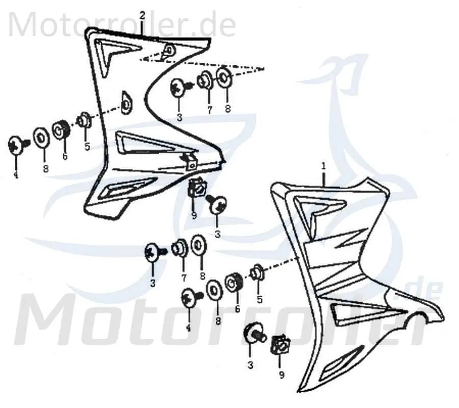 Schnäppchen Rex Enduro 125 DD Dekor Aufkleber Sticker 125ccm 4Takt 89470 Deko-Sticker Deko-Aufkleber 125ccm-4Takt Motorrad Kreidler SUPERMOTO 125