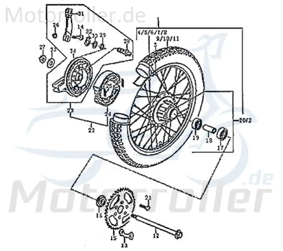Neue Ware Rex Enduro 125 DD Adapterbuchse KeRa 125ccm 4Takt 83744 125ccm-4Takt Motorrad Kreidler SUPERMOTO 125 Moped Ersatzteil Service Inpektion