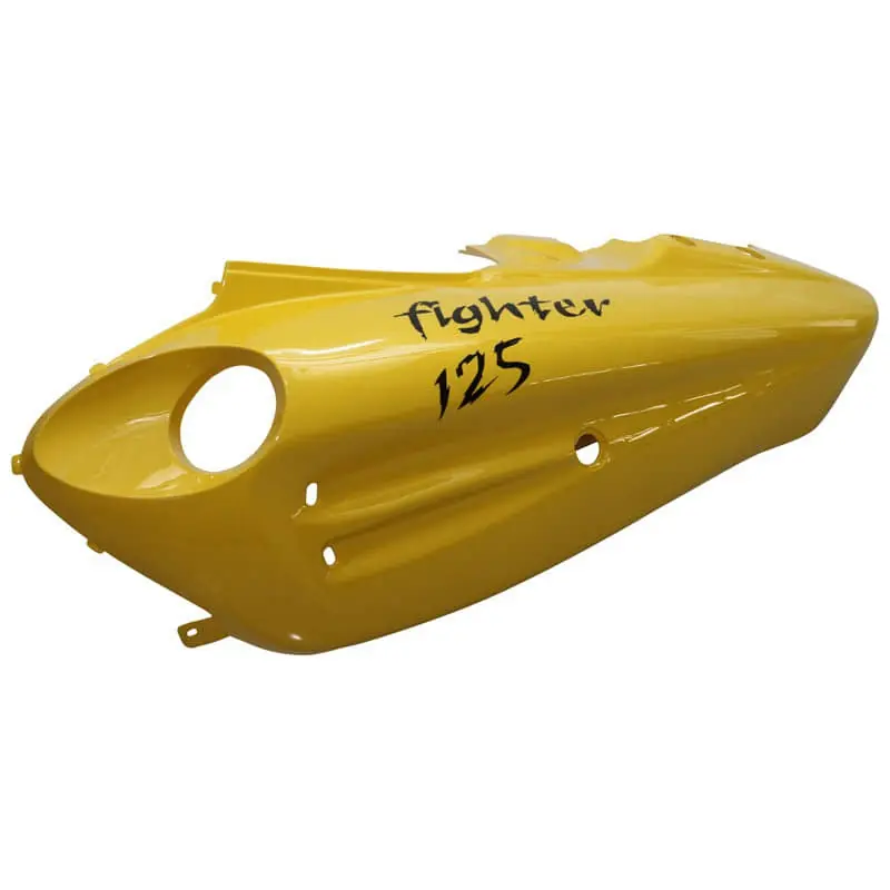 AGM Fighter 125 One Heck-Schürze YYB915016001-O-G Heckschürze Seitenteil Jonway 125ccm 4Takt 152QMI YY125QT-28 125cc 4T GY6 Echt