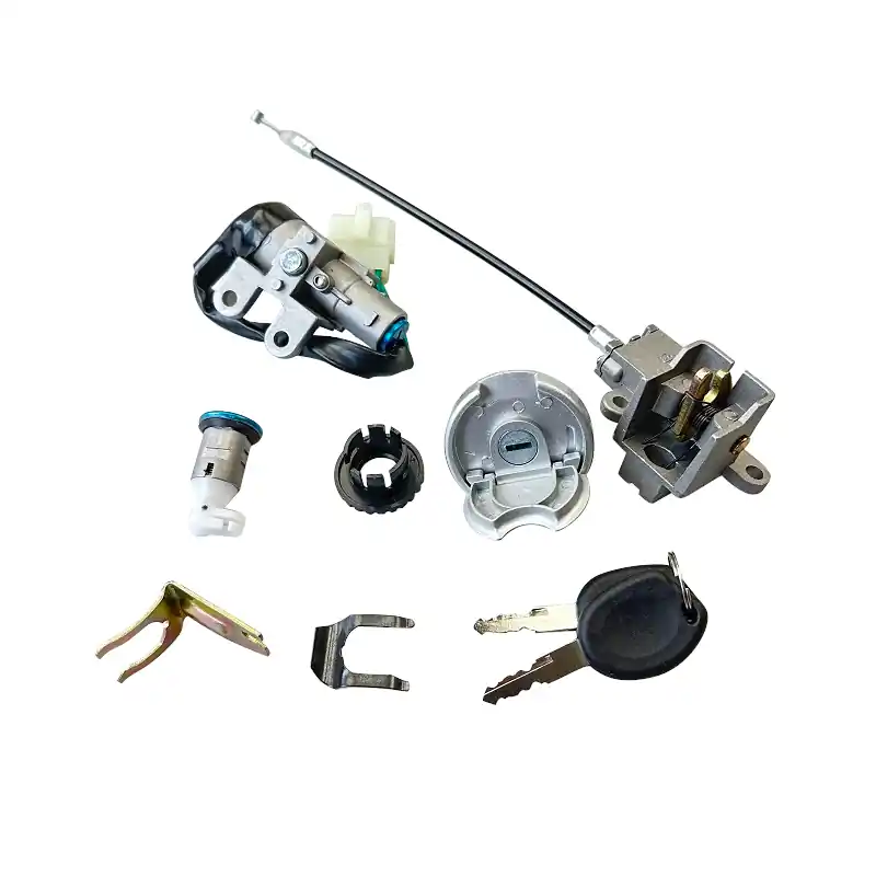 Rex RS460 Tank-Verschluss 50ccm 4Takt Zündschloss Tankverschluss 139QMB JSD50QT-13 50cc 4T 139QMA Tank-Deckel Schloss-Set Neu