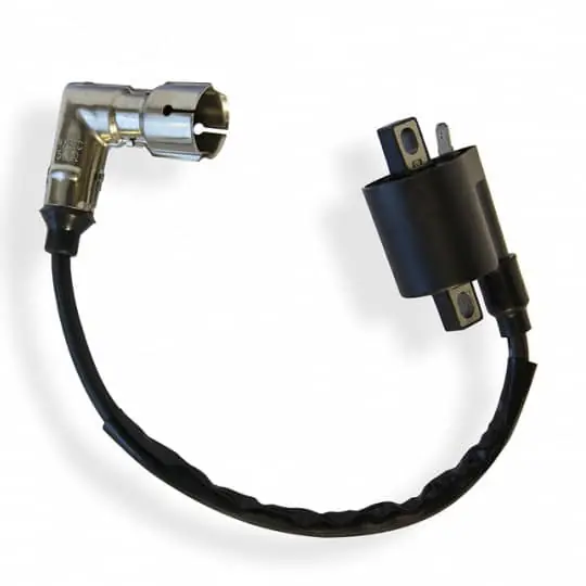 Geprüft Rex 25 Zündspule Zündkabel 50ccm 2Takt Zündung 1E40QMB YY50QT-28 50cc 2T Minarelli liegend Zündmodul Kerzenstecker Zünd-Kabel