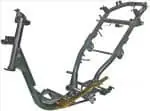 Rex RS460 Grundgerüst Scooter Mofa 50ccm 4Takt Rahmen Gestell 139QMB JSD50QT-13 50cc 4T 139QMA Metallrahmen Fahrgestell Kracherpreis