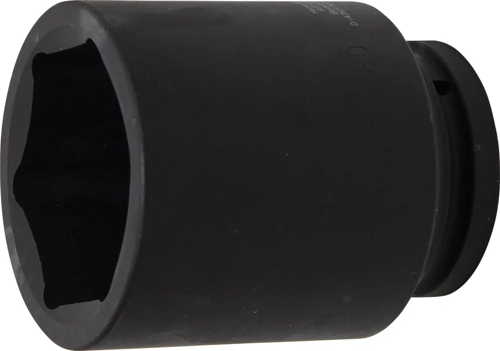BGS Kraft-Steckschlüssel-Einsatz Sechskant, tief SW 80 mm Schneller Versand