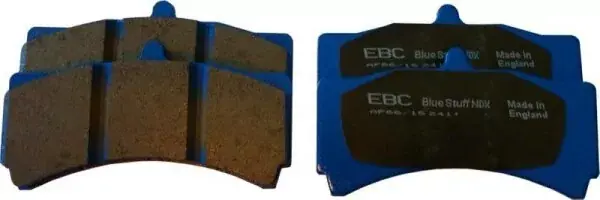 EBC Bluestuff Bremsbeläge vorn passend für 6- & 8-Kolben Sattel (330–356 mm) Geprüft