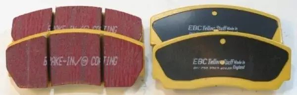 Ausverkauf EBC Yellowstuff Bremsbeläge passend für 4-Kolben Sattel Hinten (286–356 mm)