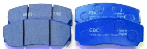 Ausverkauf EBC Bluestuff Bremsbeläge hinten passend für 4-Kolben Sattel (286–356 mm)