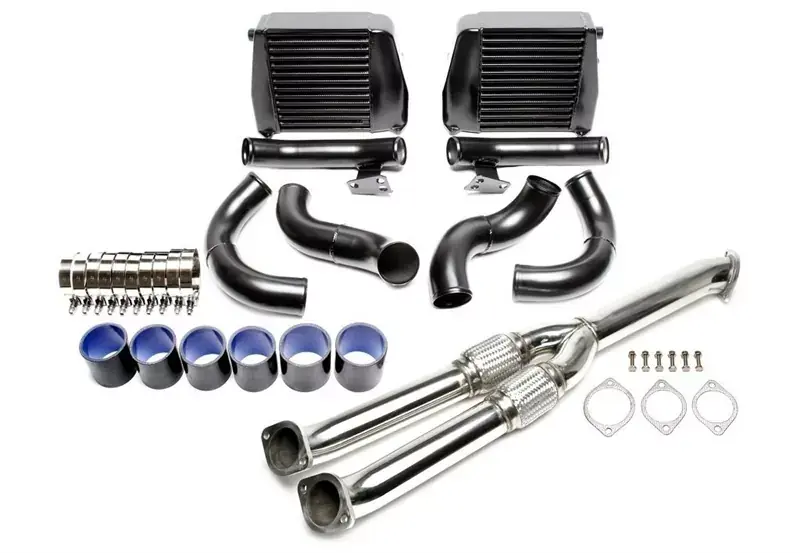 TA Technix Upgrade Kit LLK Kit + Y-Downpipe passend für Nissan GT-R R35 Versand Am Gleichen Tag