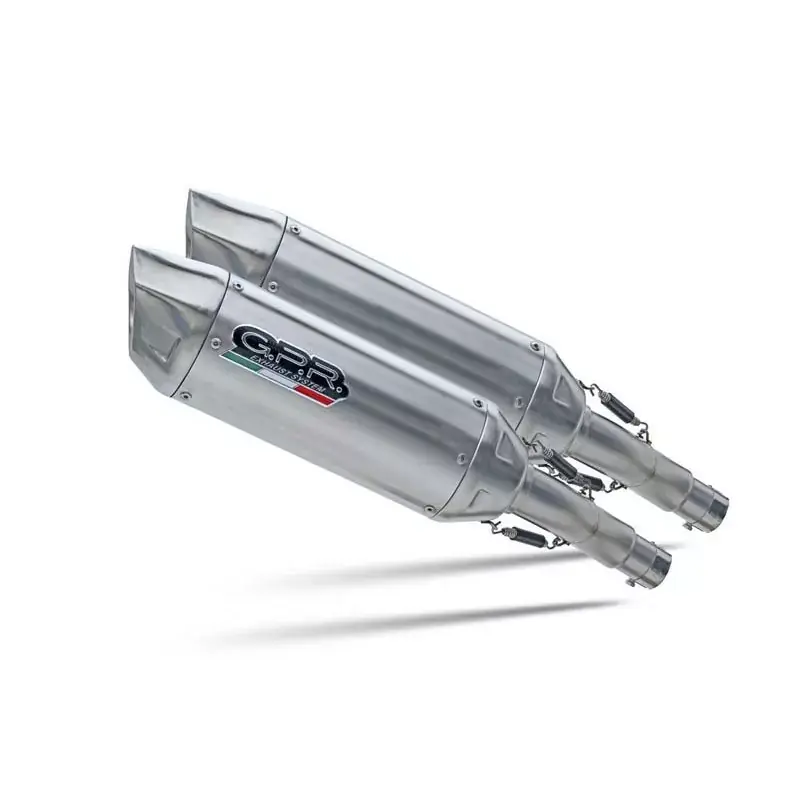 GPR Furore-X Inox Slip-On Auspuff passend für Yamaha XT 660 Z Teneré 2008–2016 Markenprodukt