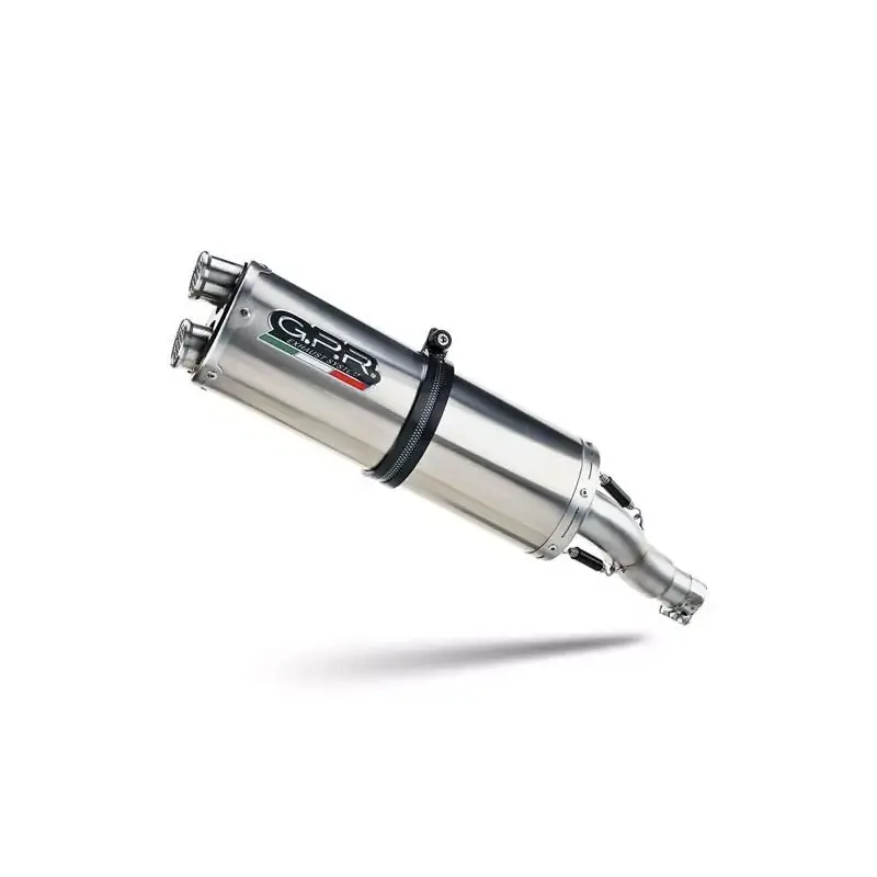 GPR Dual Inox Slip-On Auspuff passend für Voge 625DSX 2024-2025 Direkt Vom Hersteller