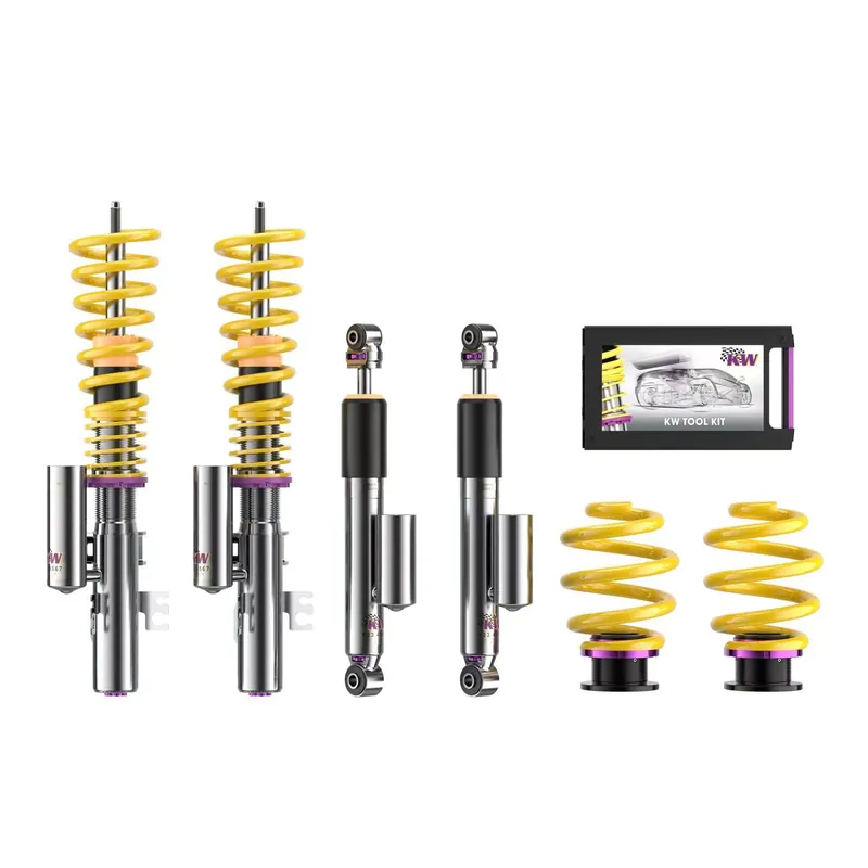 Preisknaller KW Gewindefahrwerk V3 inox passend für VW Transporter T6 Bus (SG_, 7H_) 04/2015–08/2024
