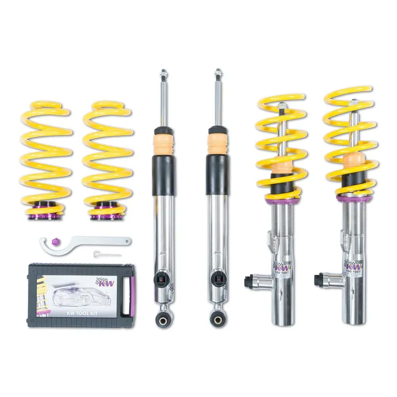 KW DDC - Plug & Play Gewindefahrwerk inox passend für Skoda Superb III Kombi (3V5, 3T) Allrad 03/2015-06/2024 Nur Heute