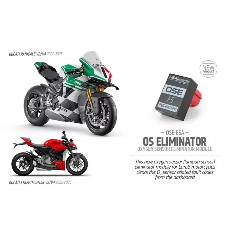 Healtech Lambda Sensor Eliminator OSE-E5A passend für Ducati, Suzuki, Triumph Markenware