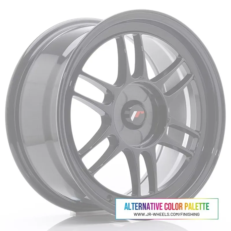 Preisreduziert JR Wheels JR7 17x8 ET35 5H Blank Red Alufelge