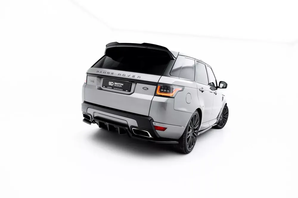 Schneller Versand Mittlerer Cup Diffusor DTM Look Heck Ansatz passend für Land Rover Range Rover Sport Mk2 Facelift