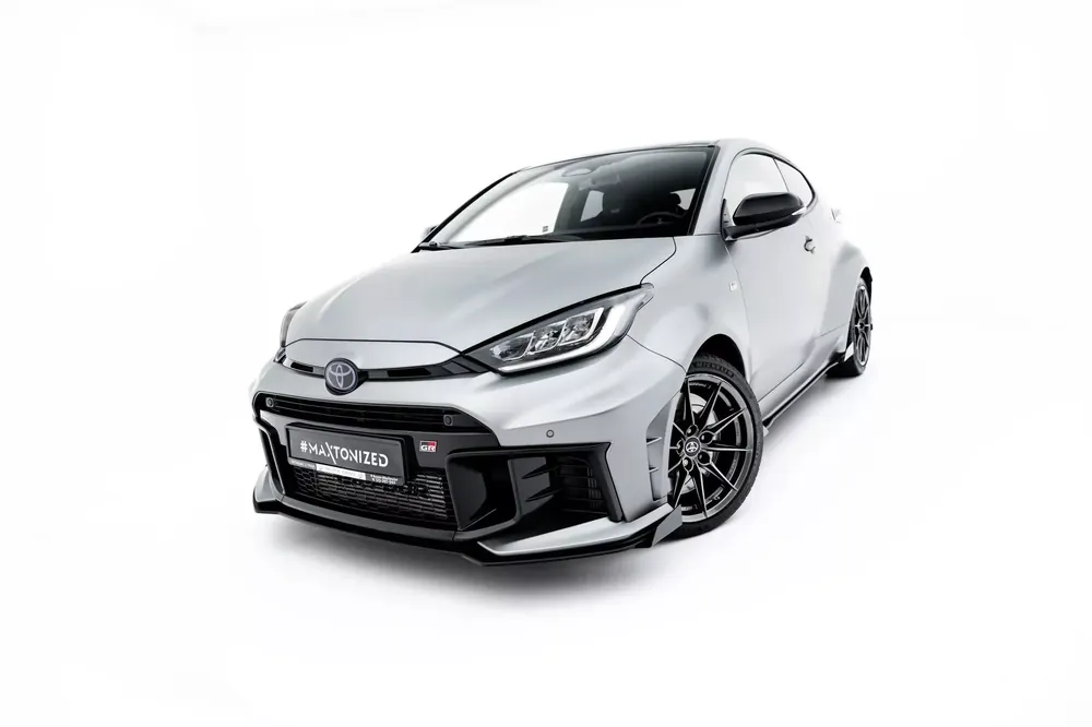 Rabatt Street Pro Front Ansatz + Flaps passend für Toyota GR Yaris Mk4 Facelift