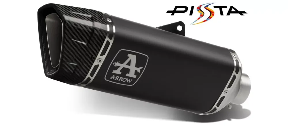 Sonderaktion ARROW PISTA Auspuff passend für Yamaha TMAX 560 25-26