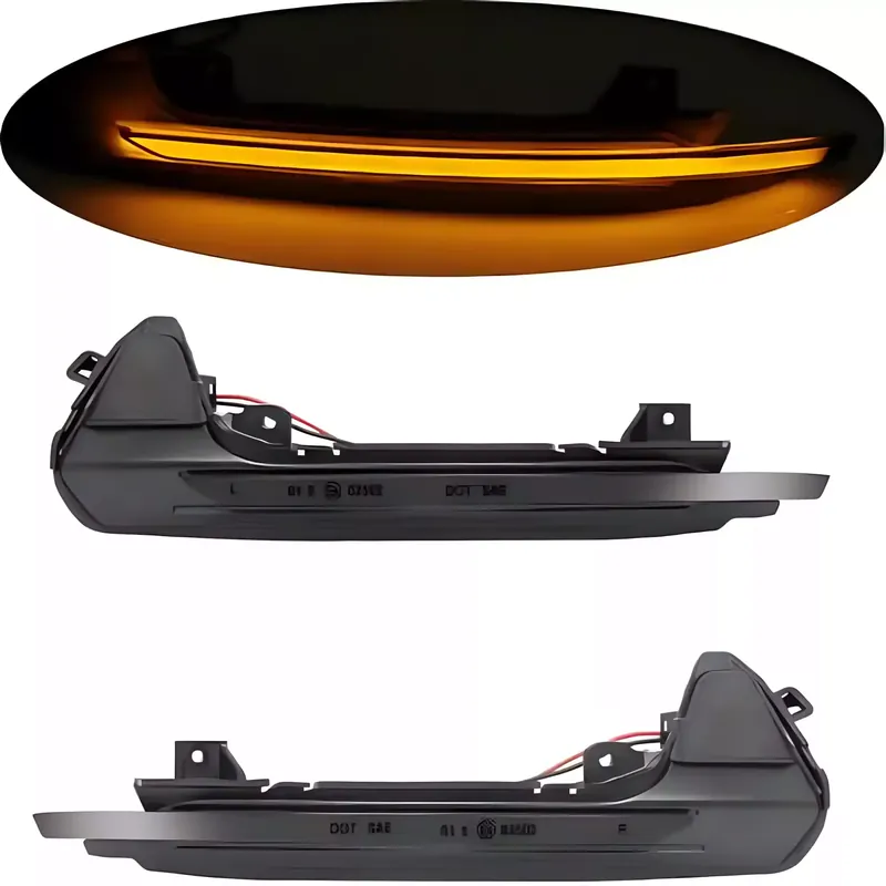 DIEDERICHS LED Spiegelblinker Smoke mit dynamischem Blinker passend für Audi A6 C7 Neue Ware