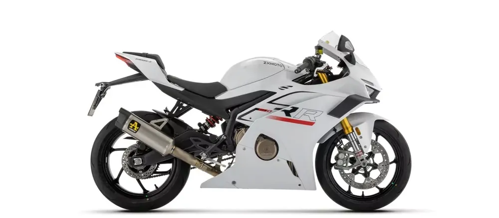 ARROW Indy Race Volltitan Komplettanlage passend für ZX MOTO 500 R 26-27 Finale Aktion