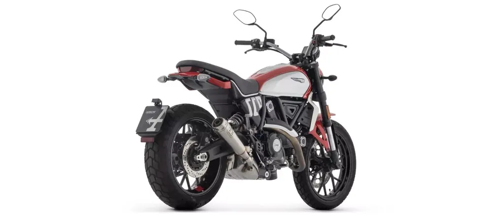 ARROW Pro-Race Edelstahl Endschalldämpfer passend für Ducati Scrambler 800 25-26 Online Kaufen
