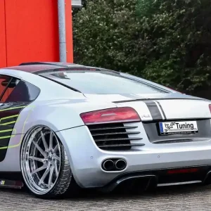 5-tlg. Heckansatz mit Finnen passend für Audi R8 42 V8 Bestseller