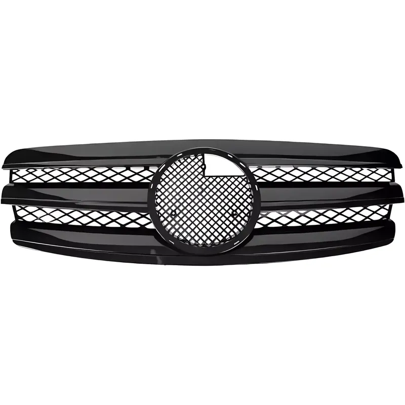 Garantierte Lieferung DIEDERICHS Kühlergitter HD Tuning passend für Mercedes-Benz E-Klasse W211/S211, 02-06, CL-Optik, schwarz glänzend