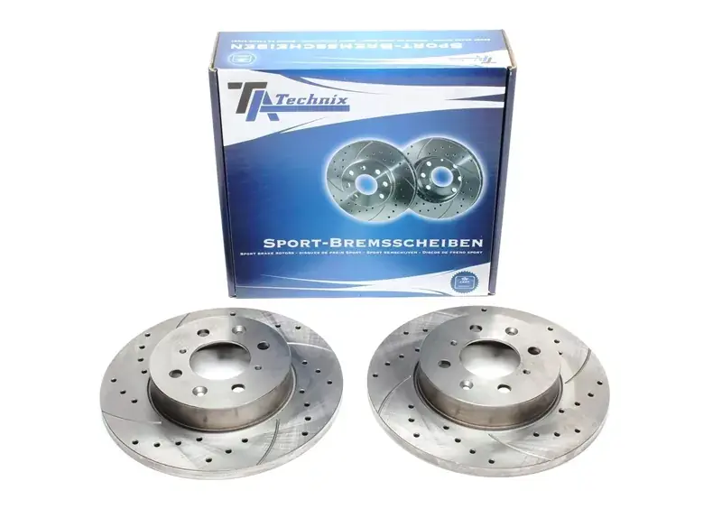 TA Technix Sport Bremsscheiben Satz Vorderachse passend für MG ZR / Rover Online Kaufen