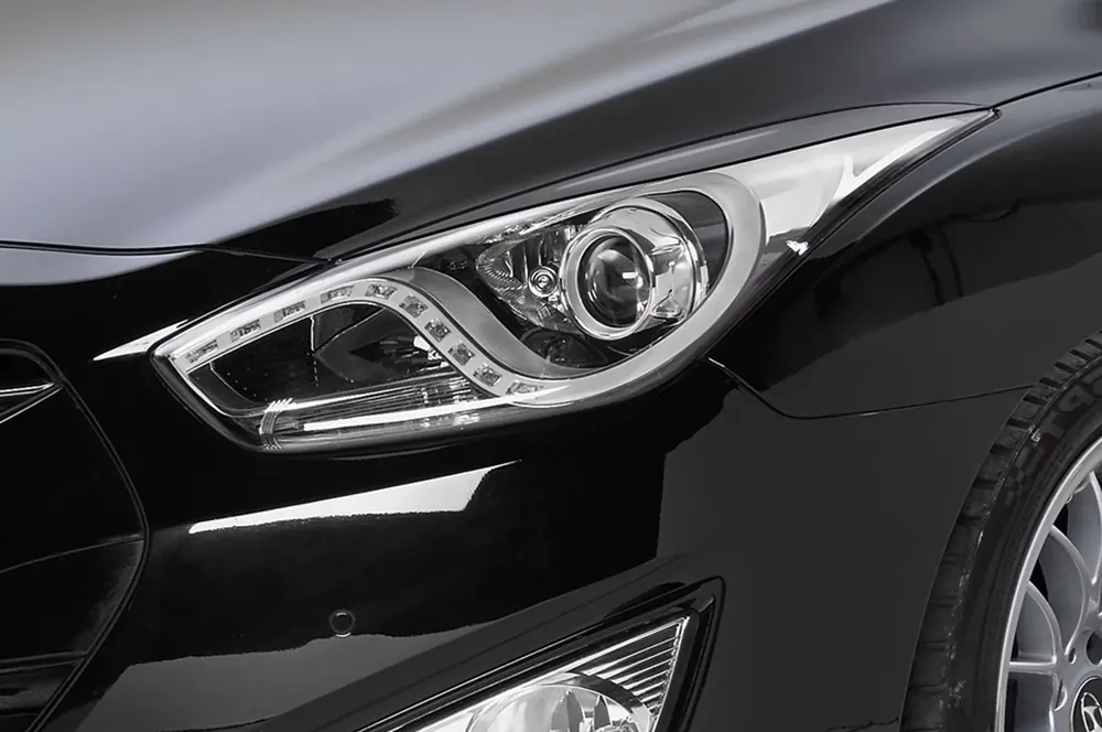 Markenware Scheinwerferblenden passend für Hyundai I40 (vor Facelift) SB217