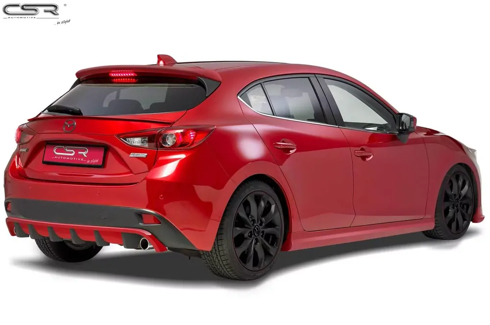 Heckansatz passend für Mazda 3 Typ BM/BN aus Fiberflex Saisonangebot