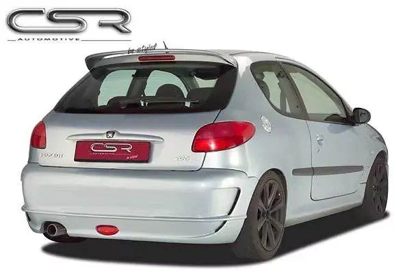 Neu Im Sortiment Heckstoßstange passend für Peugeot 206