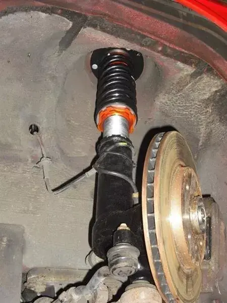 Super-Preis K-Tec Gewindefahrwerk 51mm passend für BMW 3er E30 Street mit Federbein hinten