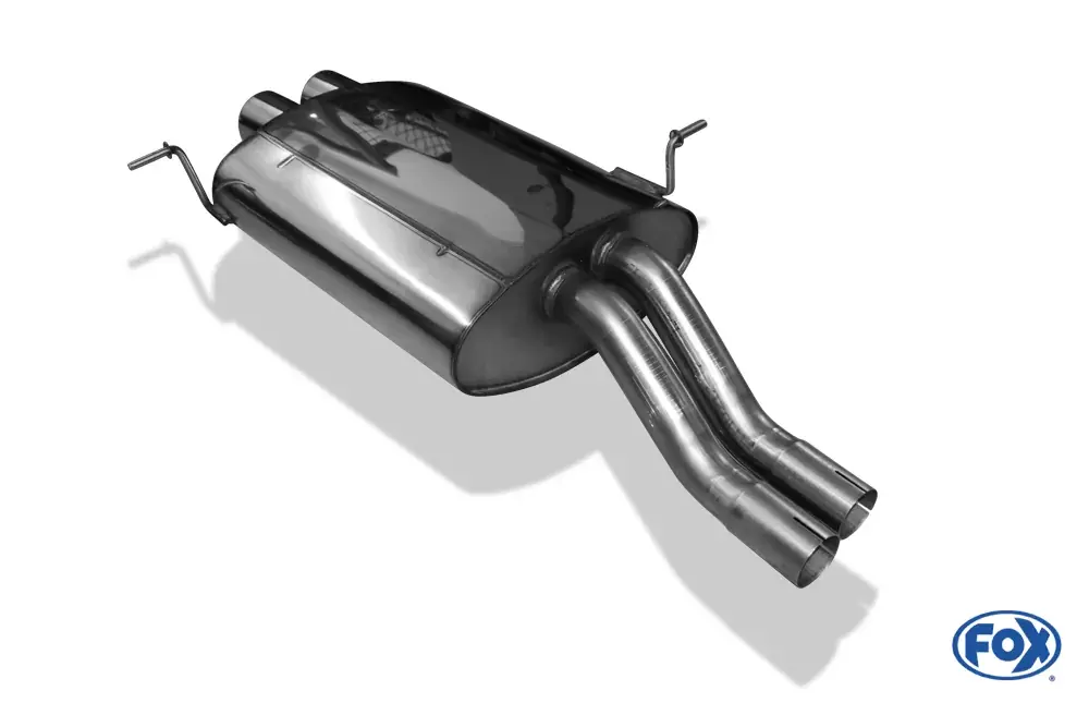 FOX Endschalldämpfer passend für BMW Z3/Z3 Coupe 3,0l – 2x80 Typ 13 Online Kaufen