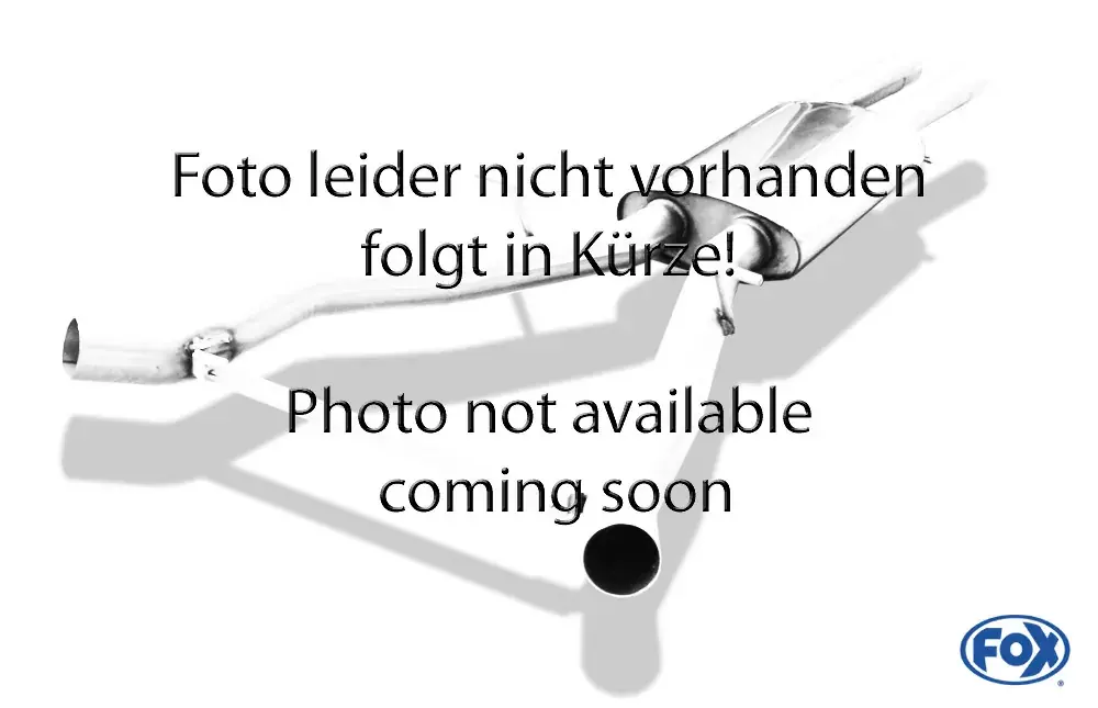 Jetzt Kaufen FOX Vorschalldämpfer passend für Audi A4 B6 quattro 2,5l TDI Ø63,5mm