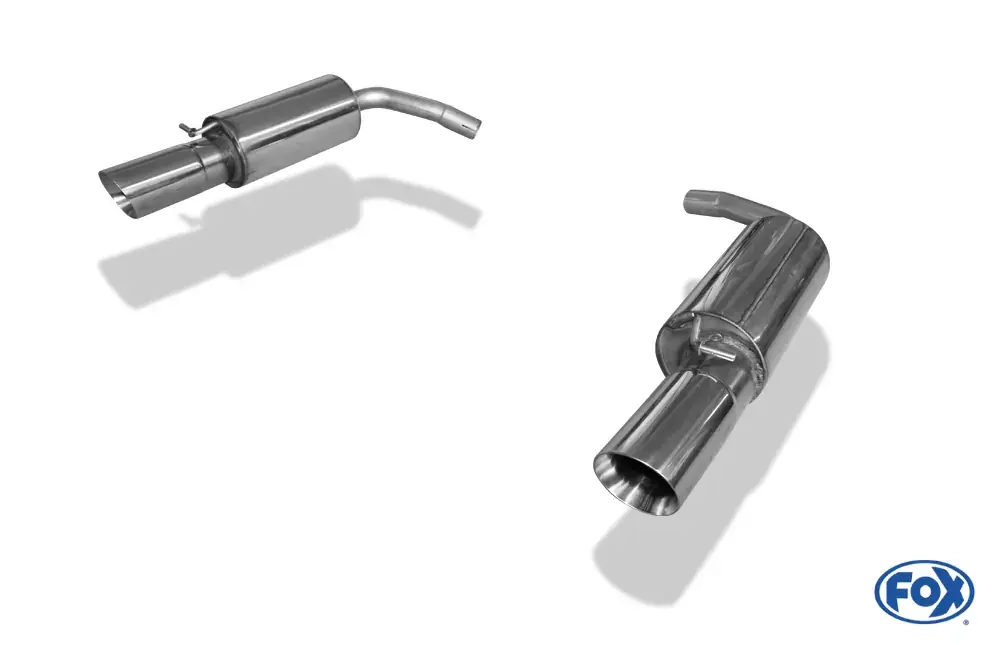 Top-Seller FOX Endschalldämpfer passend für Mini Cooper Clubman R55 - 1x100 Typ 25 rechts/links