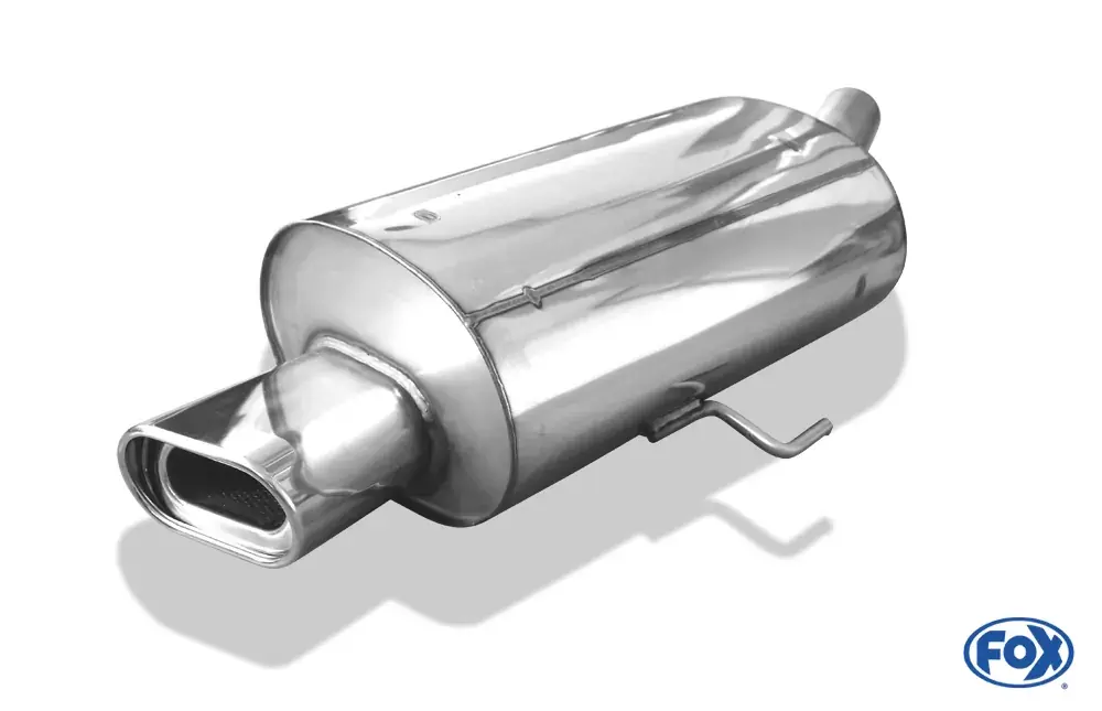 FOX Endschalldämpfer 135x80 Typ 53 passend für Alfa Romeo 156 Must-Have