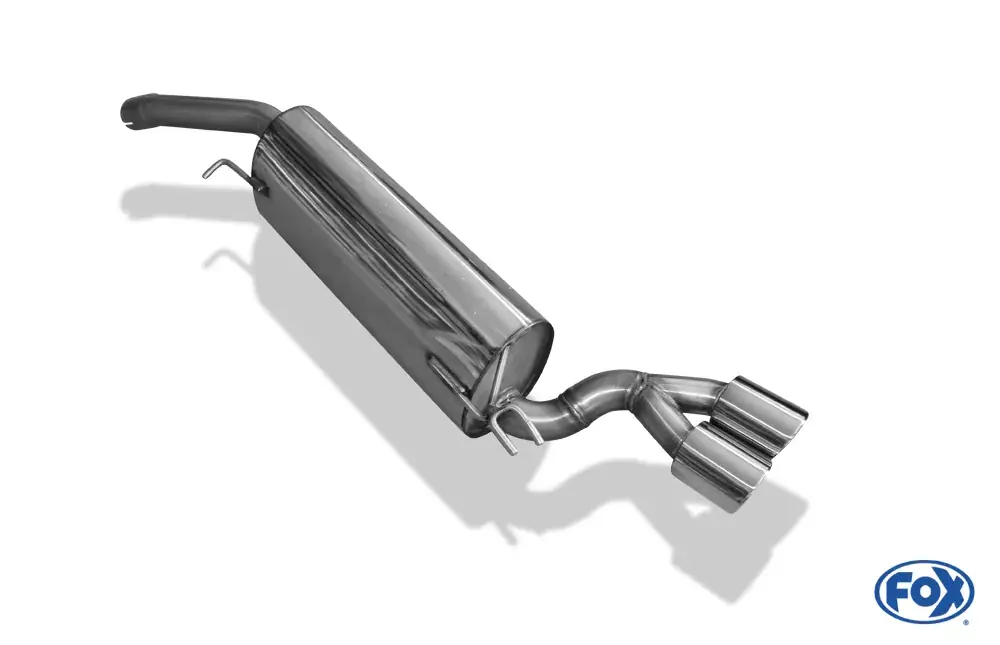 FOX Endschalldämpfer 2x80 Typ 16 passend für Fiat Bravo 198 Must-Have