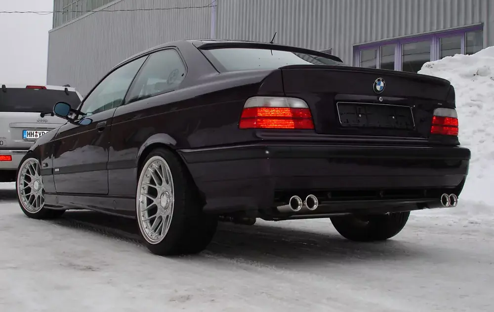 FOX Halbanlage 2x76 Typ 13 rechts/links passend für BMW E36 M3 Preisreduziert