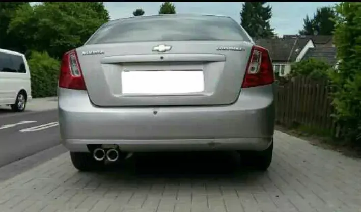 FOX Endschalldämpfer 2x80 Typ 13 passend für Daewoo Lacetti Top-Preis