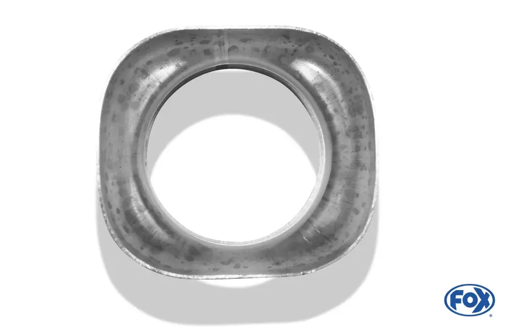 FOX Deckel für Endrohr eckig 88x79 mit Loch Ø60mm Nur Heute