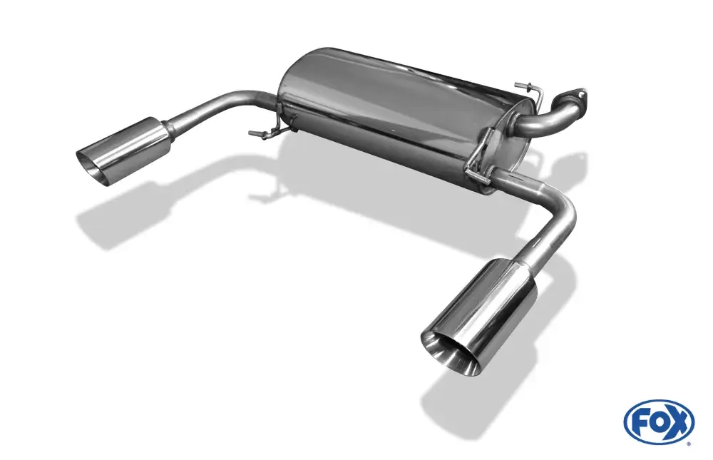 FOX Endschalldämpfer passend für Suzuki Swift Sport IV ab 2010 – 1x100 Ausgang rechts/links Markenware
