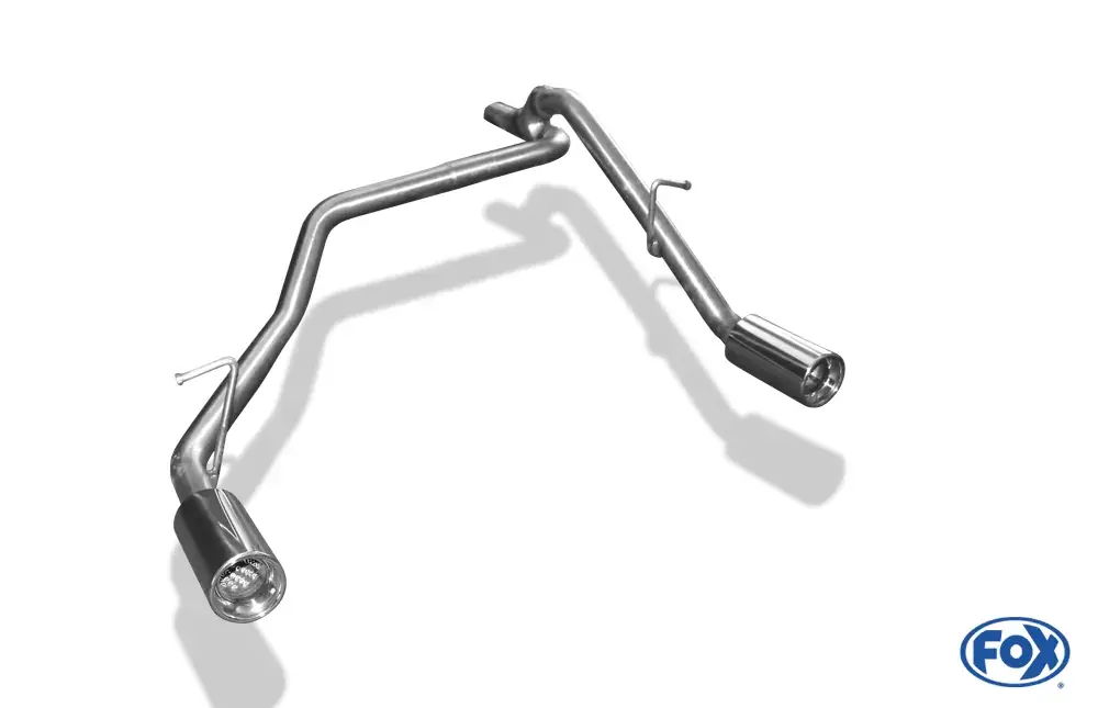 FOX Endrohrgeweih 1x90 Typ 13 rechts/links passend für Daihatsu Materia Neu