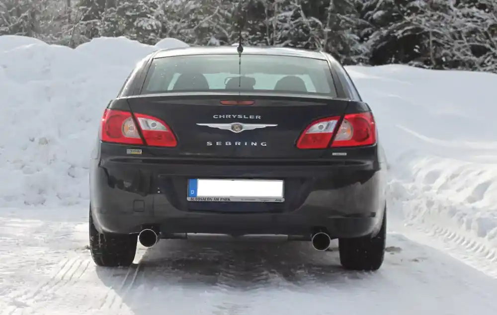 Endschalldämpfer passend für Chrysler Sebring JS Limousine Preisknaller