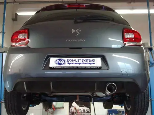 FOX Endschalldämpfer passend für Citroen DS3 - 1x100 Typ 16 Knallerangebot