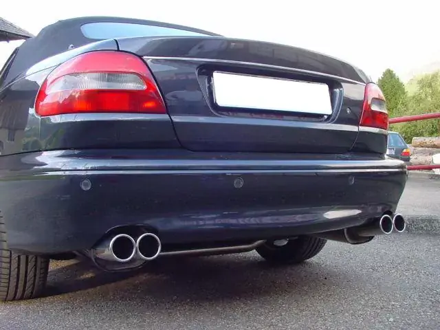 FOX Endschalldämpfer passend für Volvo C70 I Coupe & Cabrio 2x80 rechts/links Mega-Angebot